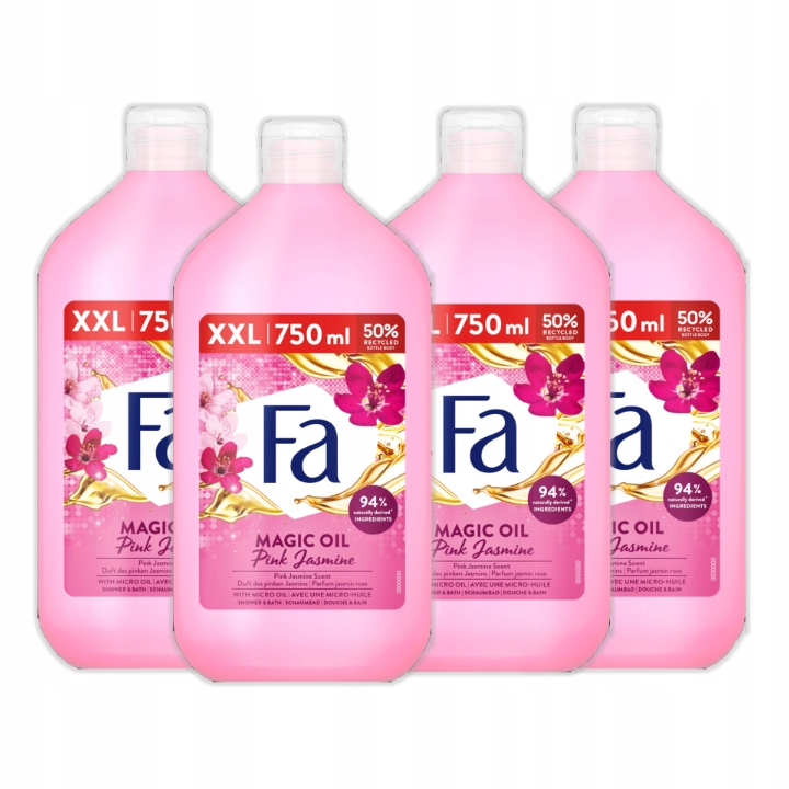 Sprchový a kúpeľový gél Fa Magic Oil Pink Jasmine s vôňou ružového jazmínu 750 ml